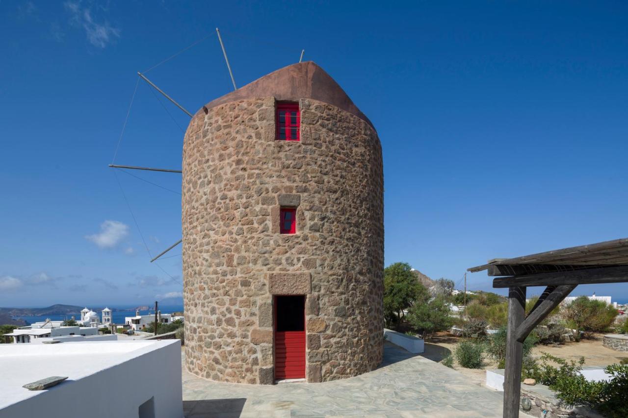 Marketos Windmill And Houses Trypití Eksteriør billede